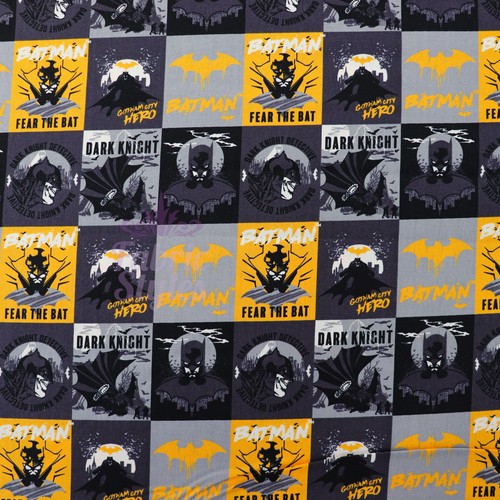 Fear the bat cotton fabric - fear,