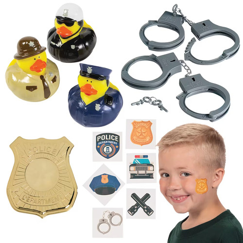 Police party handout kit - police,