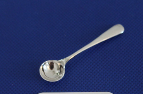Antique sterling silver - silver, salt