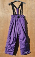 Der echte Scout size 134cm (8yrs) purple salopettes GREAT CONDITION