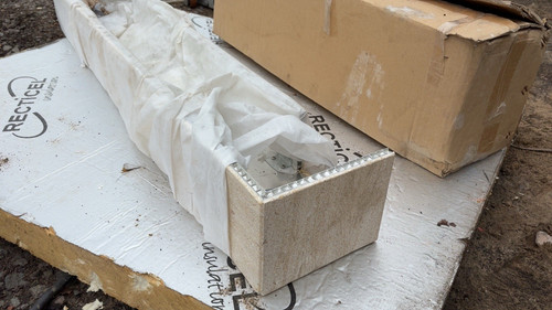 Wooden fire surround - ,