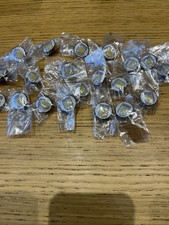 JOBLOT BUNDLE X 72 ASTON VILLA BADGES BRAND NEW IN PACKETS