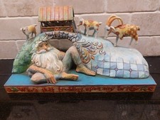 Jim Shore Heartwood Creek Nursery Rhymes Who's That Trodding Upon My Bridge 2006