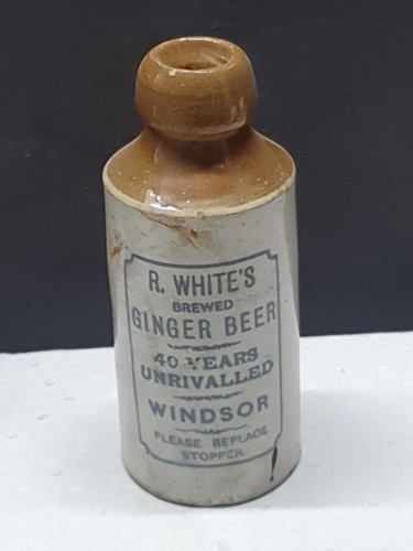 Vintage bottle white - bottle,, white's