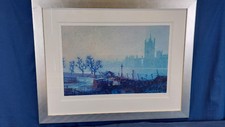 Rolf Harris Ltd Edition print called Painting Parliament