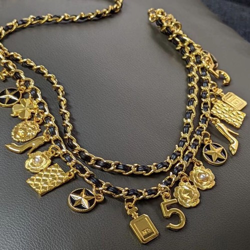 Women girls gold chain - chain, bag
