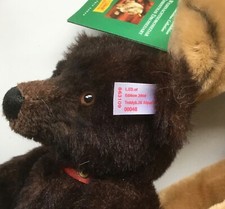 Steiff 663109 -"ALFIE" Brown Mohair Bear 26cm, Limited Edition, New in Box.