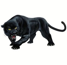1 x Black Panther Decal Vinyl