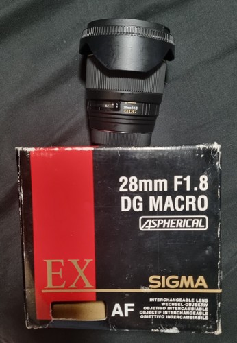 Sigma 28mm 8 dg - ex,