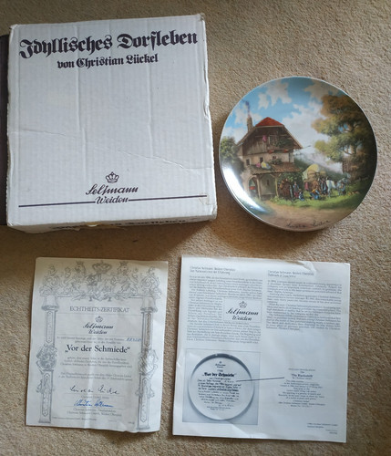 Seltmann weiden germany plate - seltmann,
