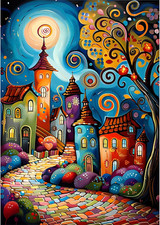 Landscape Diamond Art, 5D