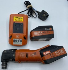 Fein AFSC Cordless 18v Nibbler + 2x 5.0Ah Batteries + Charger (FREE UK POSTAGE)
