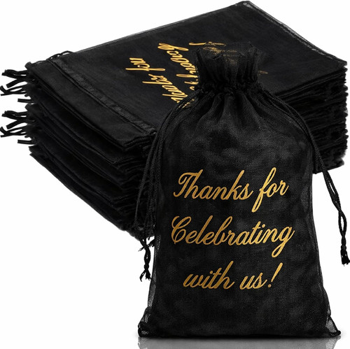 100 pcs sheer organza bags - pcs,