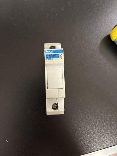 Hager amp fuse holder - hager,