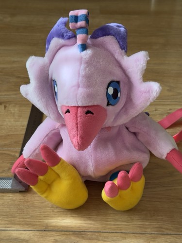 Rare digimon biyomon backpack - biyomon,