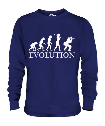 Paintball evolution man - evolution,
