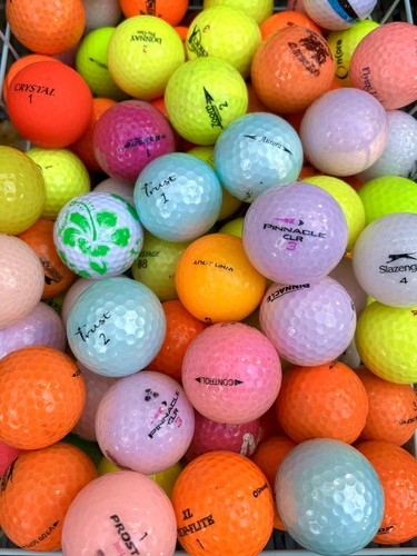 Colour value golf balls - x,