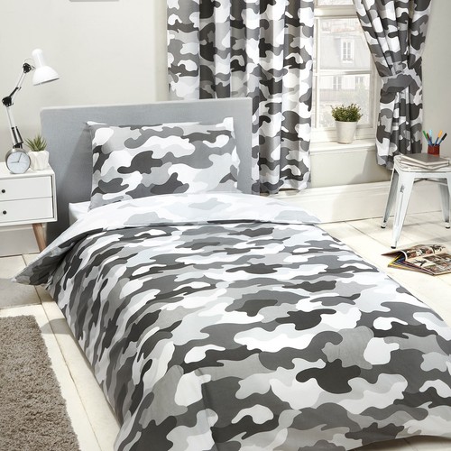 Grey army camouflage single - army,