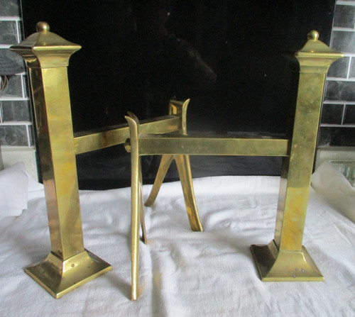 Vintage large brass - large, fire