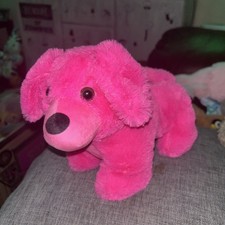 Pink dog Bananas Whitehouse Leisure International Plushie