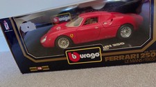 Rare 1:18 Boxed Burago Ferrari 250 LM 1965 3033 Le Mans Model Diecast GTO