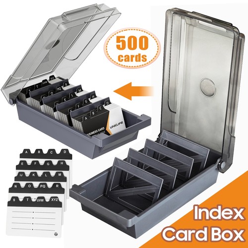 Business card holder box holds - business,