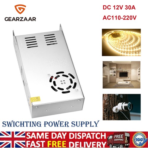 12v power supply - 12v, 30a