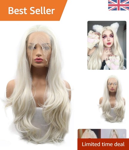 Glueless wavy blonde wig - 26'',