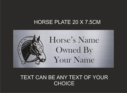 Horse pony stable personalised - horse,