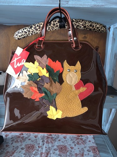 Braccialini bag patent leather - bag,