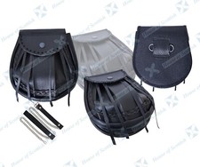 SCOTTISH BLACK LEATHER ROB ROY