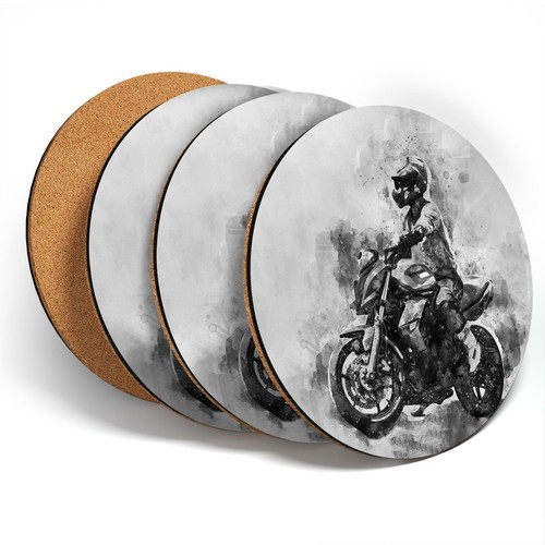 Coasters bw motorbike - x,