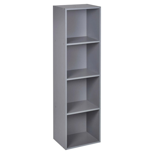Tall bookcase shelf wooden - bookcase,