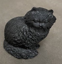 Solid Slate Black Cat