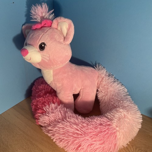 Gund pink cat - pink,