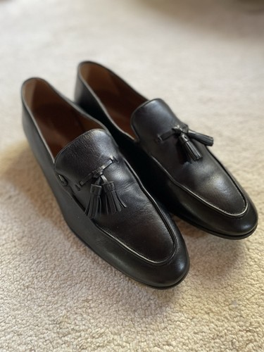 Zara black tassel loafers size - tassel,