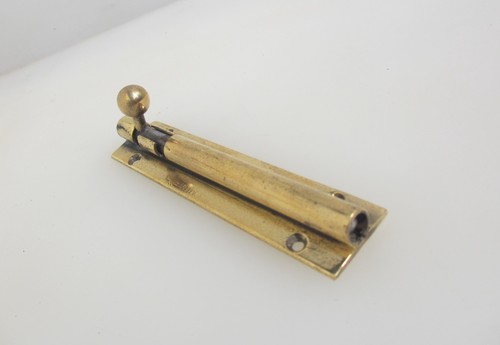 Vintage brass door lock - vintage,