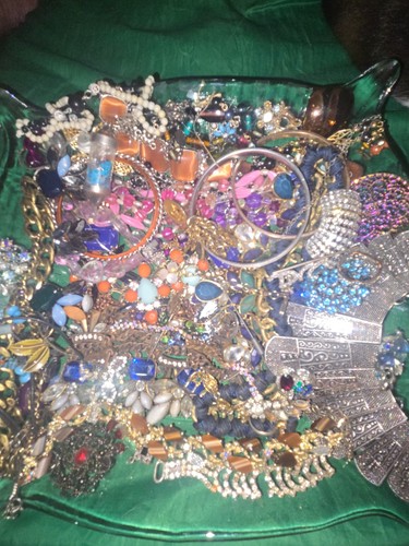 Vintage broken rhinestone - vintage,
