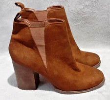 River Island Brown Suede Ankle