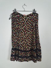 Cath Kidston Wrap Skirt – UK 10 (100% Rayon, Ditsy Floral Print)