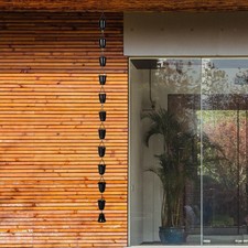 Rain Chain for Gutter Sheds