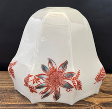 ART DECO OCTAGONAL GLASS LIGHT