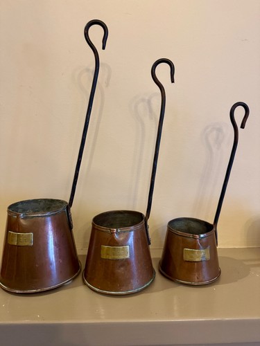 Antique set copper cider - antique,
