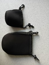  Waterproof Soft Neoprene Camera Lens Pouch Bag Drawstring Protector Cases