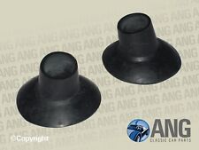 MGA, AH SPRITE, MG MIDGET>'74 FRONT AND/OR REAR BUMPER IRON RUBBER GROMMETS x 2
