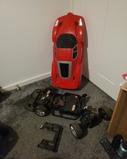 Huge Ferrari rc car broken