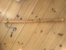 Moeck Bass Recorder Tuju Rare