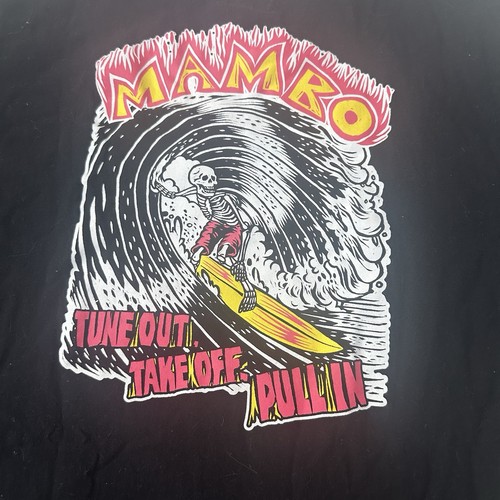 Mambo black shirt large - t,