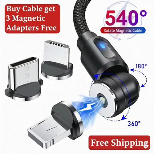 Magnetic usb cable 3a - 1,