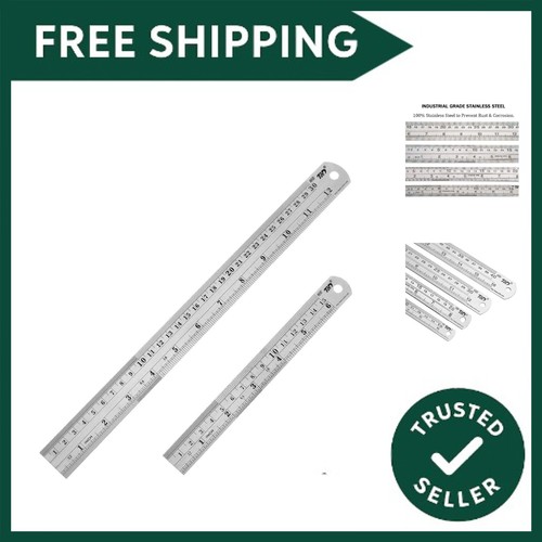Durable stainless steel - stainless, rulers